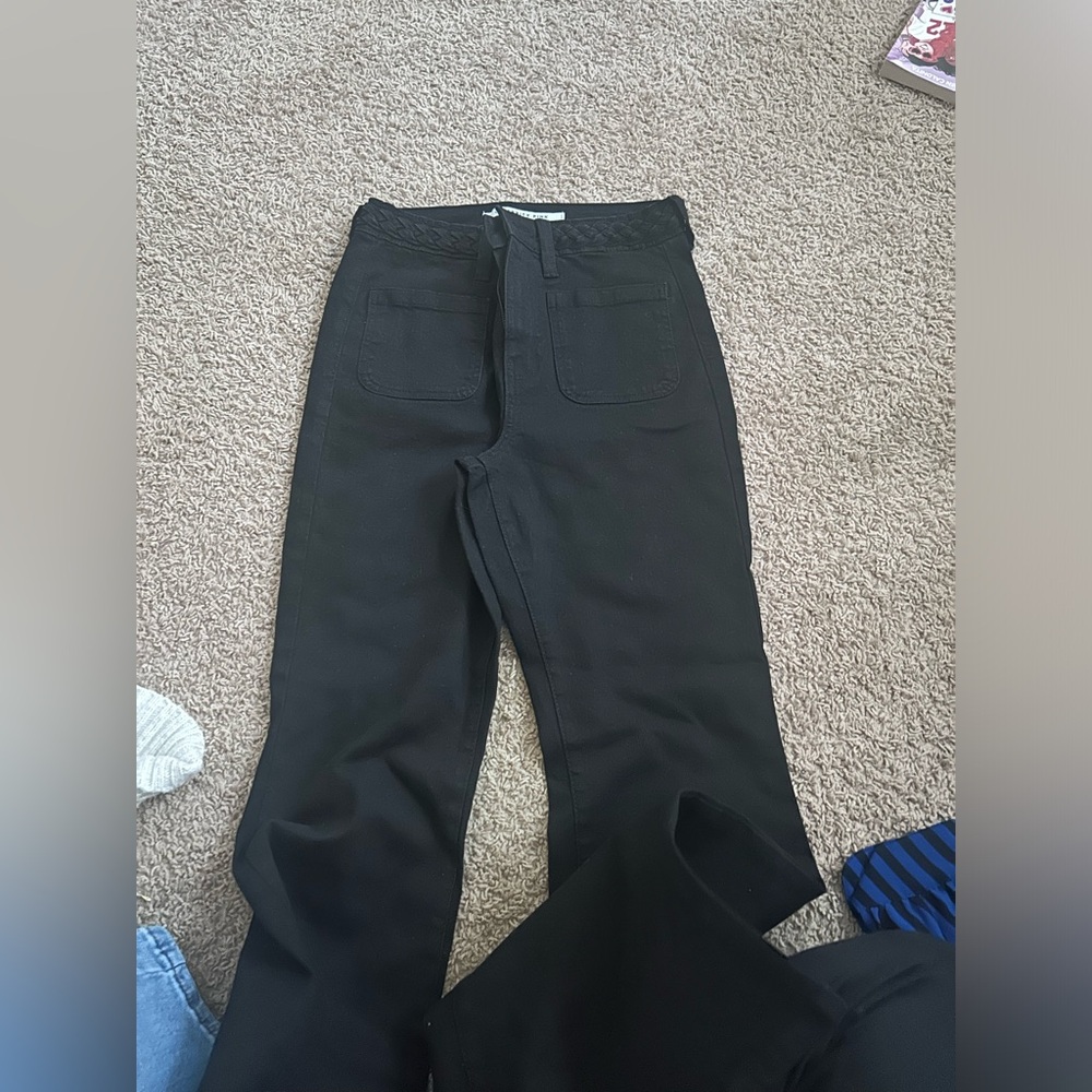 Celebrity Pink Women's Black Boot Cut Jeans
